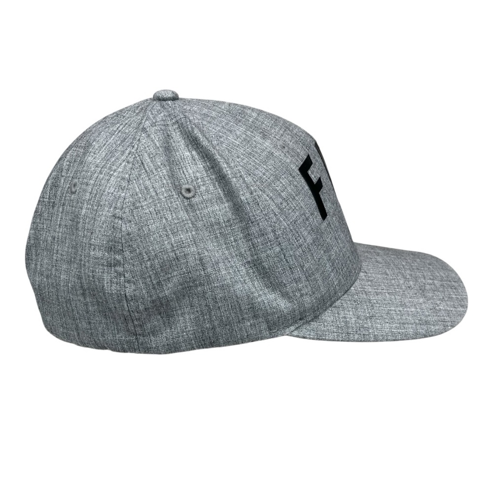 Fox Racing Flexfit Hat Gray‎ Black Logo Unisex L/XL Fitted Cap Moto MX - Picture 3 of 8